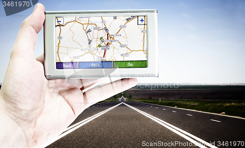 Image of GPS screen