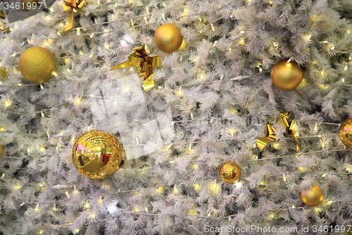Image of color christmas lights background