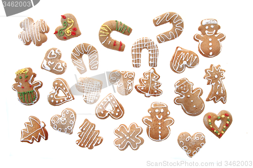 Image of christmas ginger bread isolated