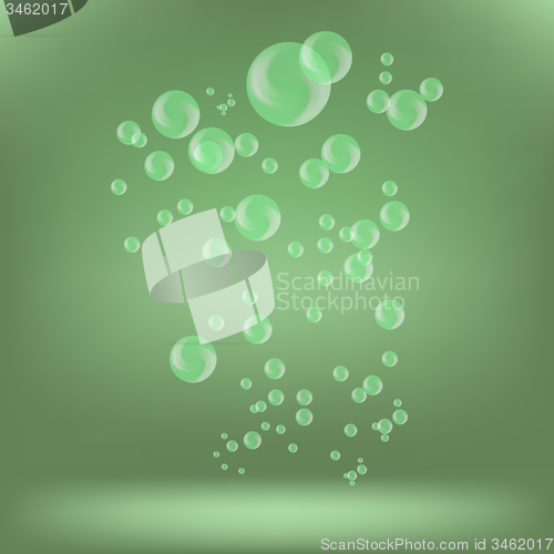 Image of Green Bubbles