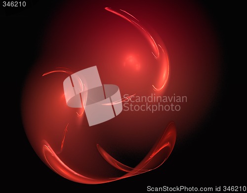 Image of abstract red background