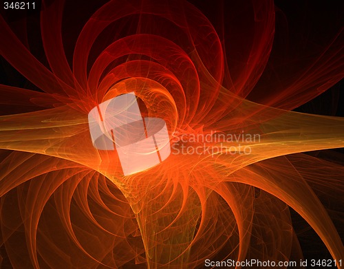 Image of abstract red background