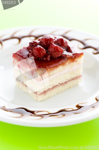 Image of raspberry cake