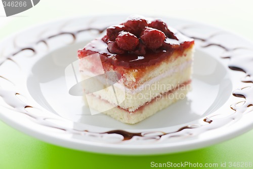 Image of raspberry cake