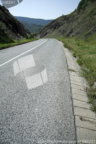 Image of empty road