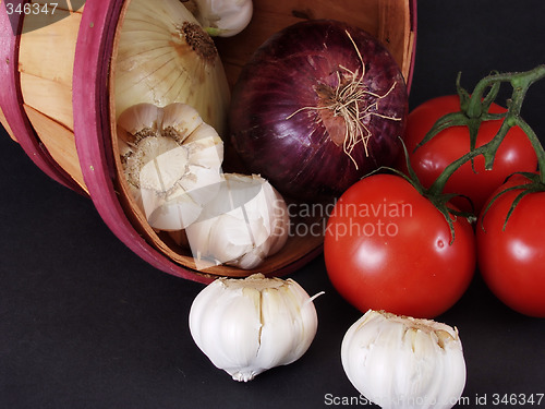 Image of Veggie Basket 071