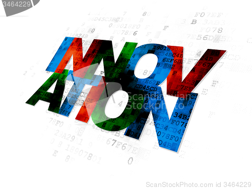 Image of Business concept: Innovation on Digital background
