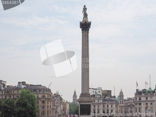 Image of Nelson Column in London