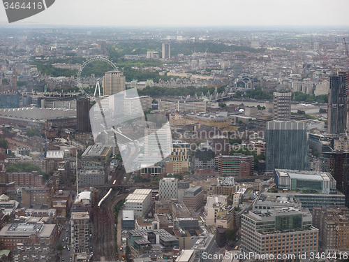 Image of Aerial view of London