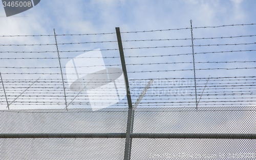 Image of Fence around restricted area