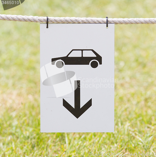 Image of Car parking sign 