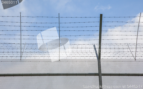 Image of Fence around restricted area