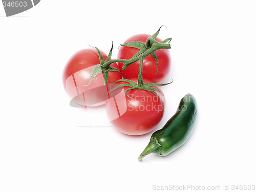 Image of Tomatoes and Jalapeno 158