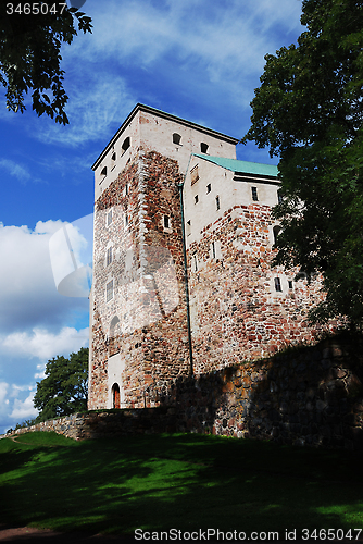 Image of medieval castle in Turku, Finland