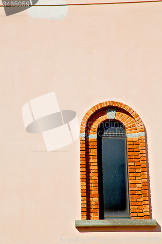 Image of in europe italy  old  venetian blind wall