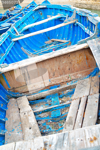 Image of boat   in africa r wood    and  abstract 