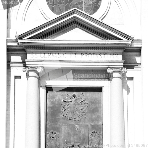 Image of old door in italy land europe architecture and wood the historic