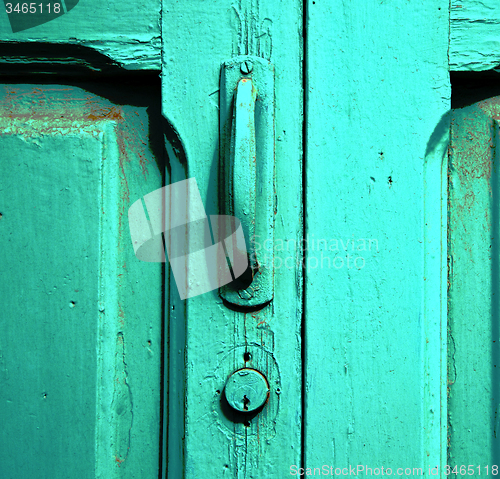 Image of canarias door  lanzarote spain 