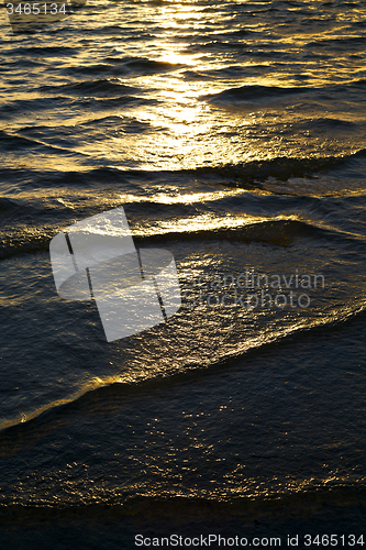 Image of   kho tao bay abstract of   gold orange line