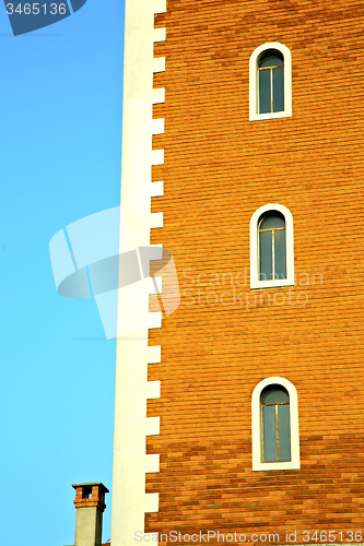 Image of  sunny day    milan   old abstract in  italy   the   window