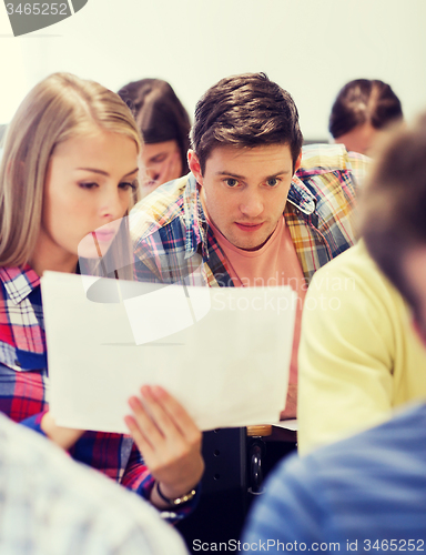 Image of group of students in classroom