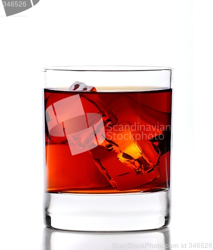 Image of whiskey on rocks