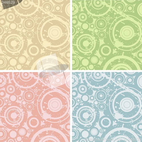 Image of grunge circles