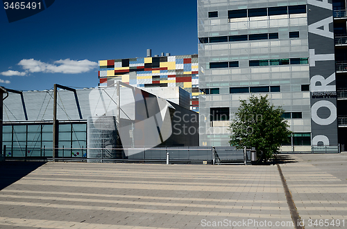 Image of HELSINKI, FINLAND, JUNE 19, 2013: The Arabia district is a creat