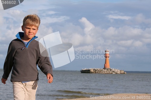 Image of At the beach