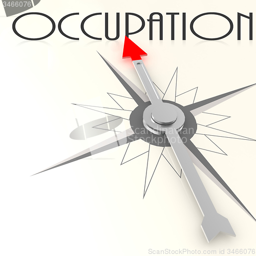 Image of Compass with occupation word