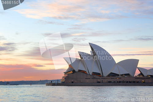 Image of Sunrise and Sydney Opera House