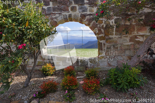 Image of Tennis Court with beautiful mountain valley views at Hydro Majes