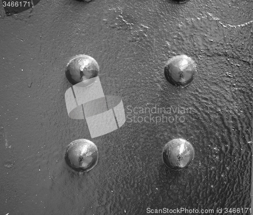 Image of Black and white Black steel background