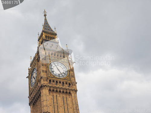 Image of Big Ben in London