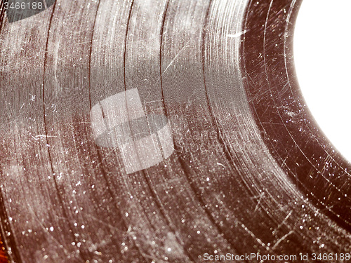 Image of Retro look Scratched record