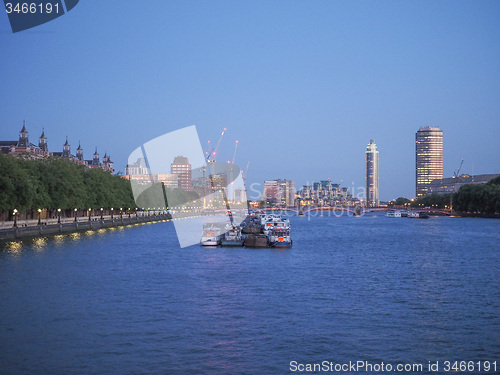 Image of River Thames in London