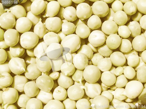 Image of Retro looking Peas picture