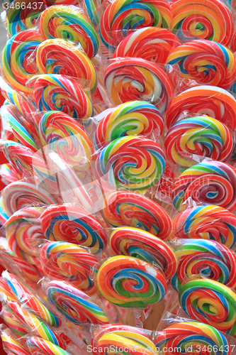Image of color lollypops 