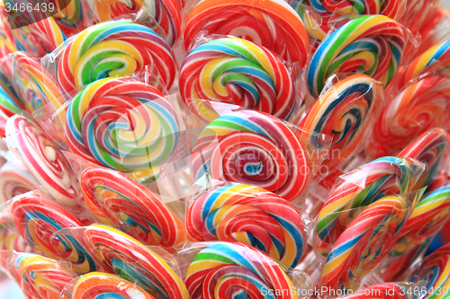 Image of color lollypops 