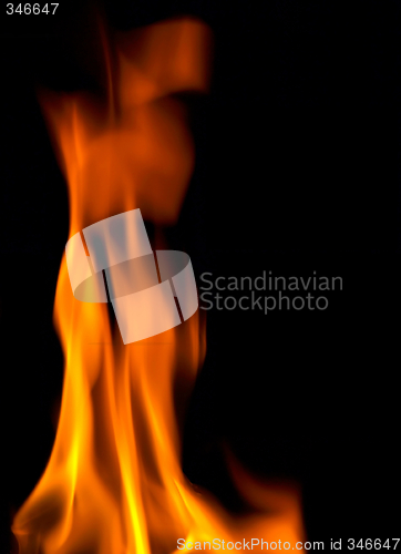 Image of orange flame