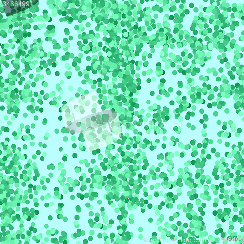 Image of Green Confetti Background