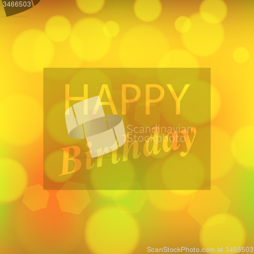 Image of Happy Birthday