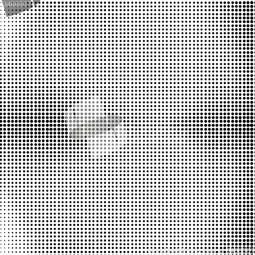 Image of Black Halftone Background. 