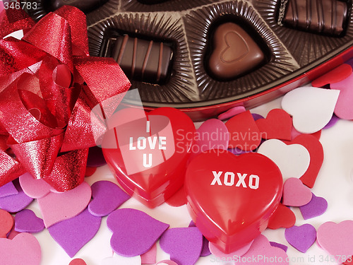 Image of I Love U XOXO Hearts