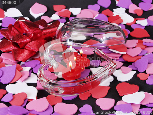 Image of Heart Candles, Lit 103