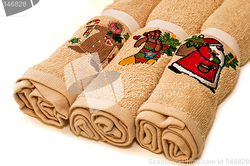 Image of Christmas towels