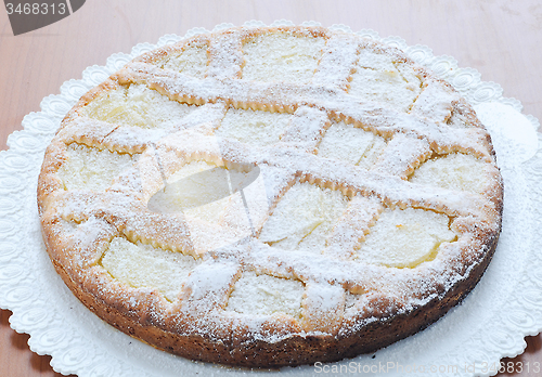 Image of Lemon cake and almonds homemade