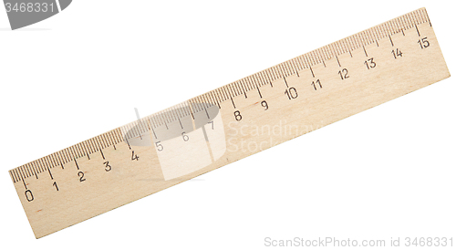 Image of wooden ruler