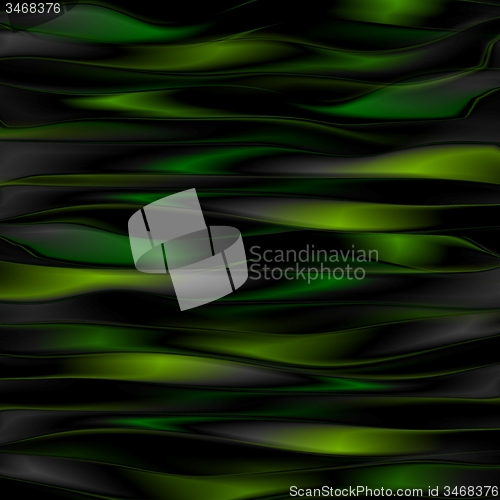 Image of Dark green shiny stripes background