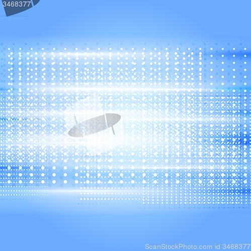 Image of Light blue white shiny art background